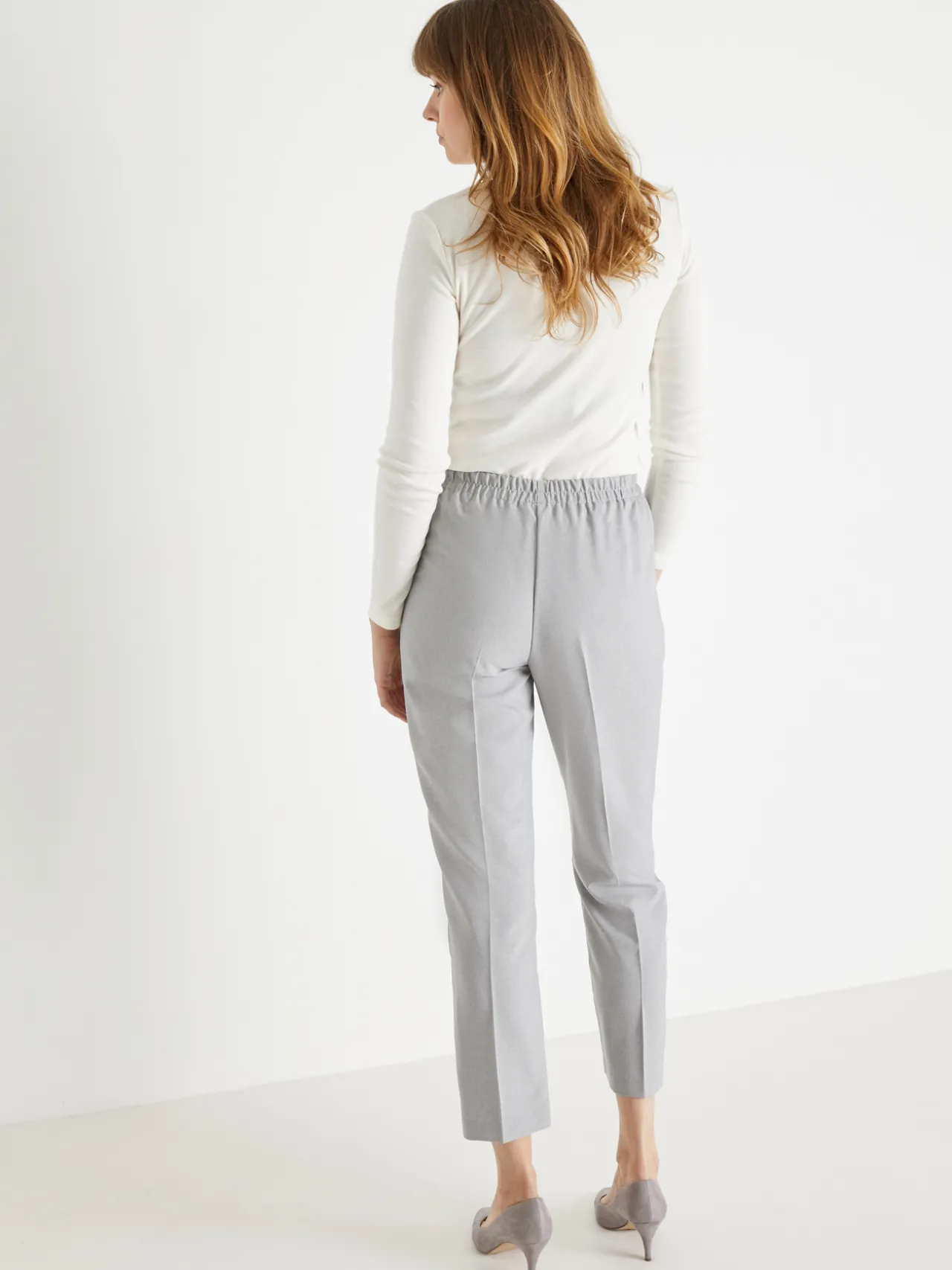 Pantalon 7/8ème élastiqué