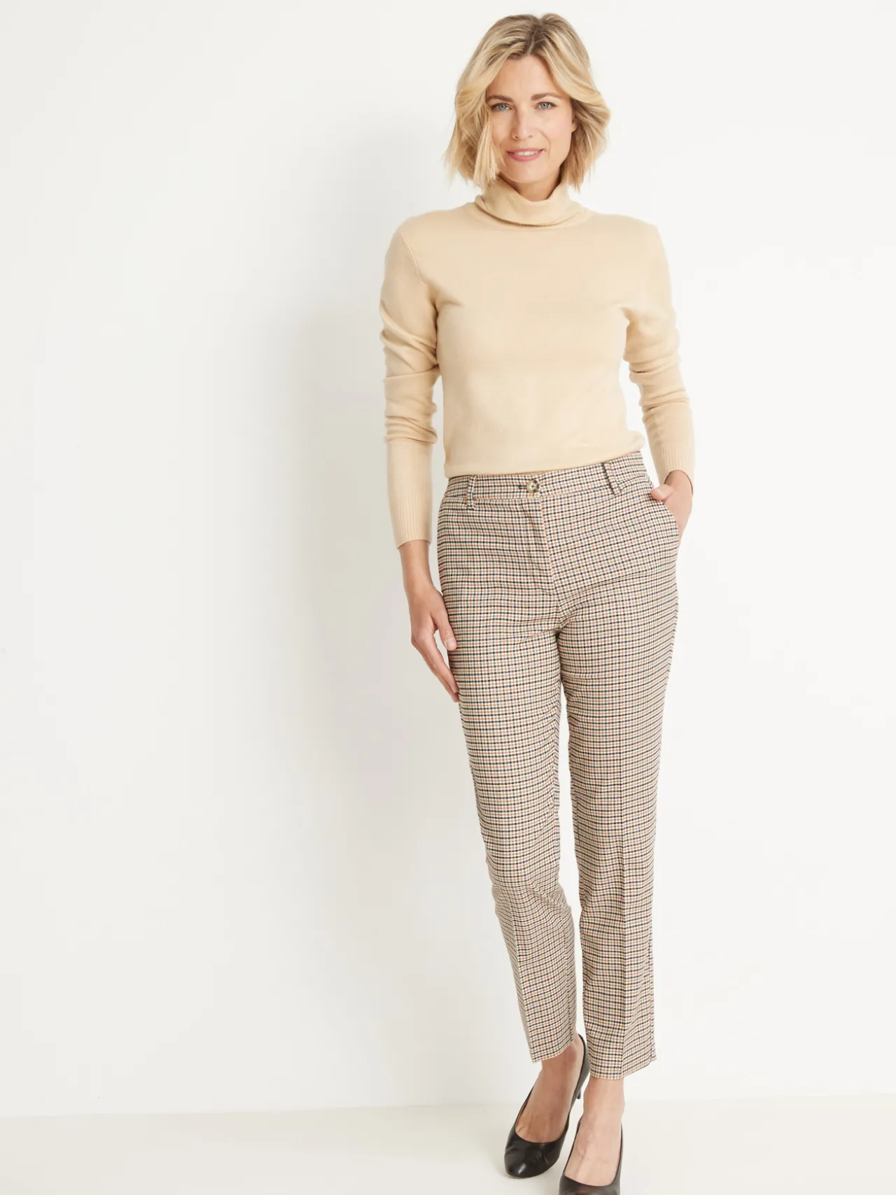 Pantalon 7/8ème élastiqué dos