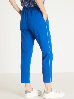 Pantalon raccourci élastiqué