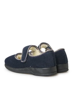 Pantoufles babies fourrées à scratch