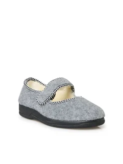 Pantoufles babies fourrées à scratch