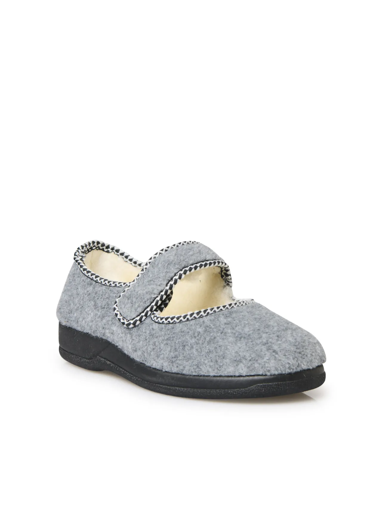 Pantoufles babies fourrées à scratch