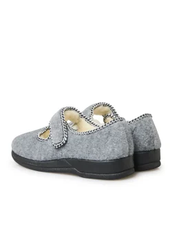 Pantoufles babies fourrées à scratch