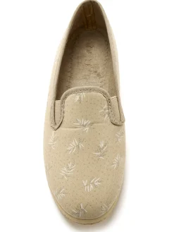 Pantoufles sans-gêne intérieur éponge