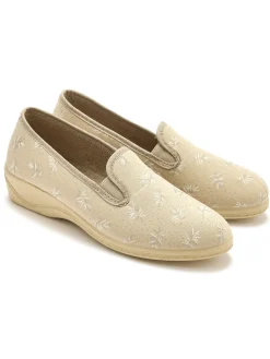 Pantoufles sans-gêne intérieur éponge