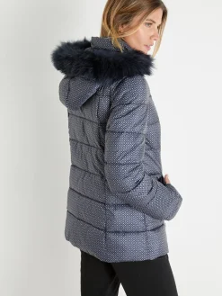 Parka à capuche déperlante