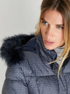 Parka à capuche déperlante