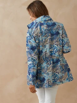 Parka déperlante à capuche amovible