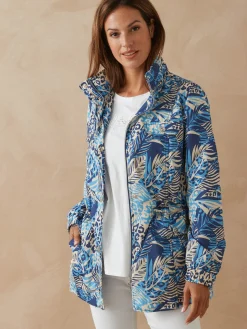 Parka déperlante à capuche amovible