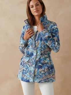 Parka déperlante à capuche amovible