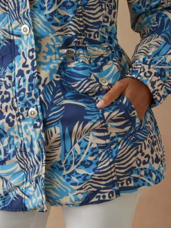 Parka déperlante à capuche amovible