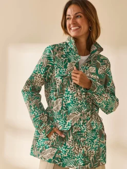 Parka déperlante à capuche amovible