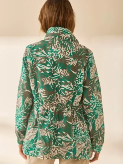 Parka déperlante à capuche amovible