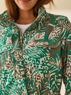 Parka déperlante à capuche amovible