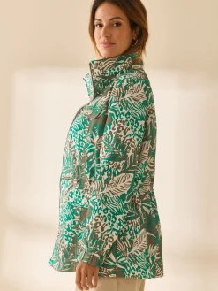 Parka déperlante à capuche amovible