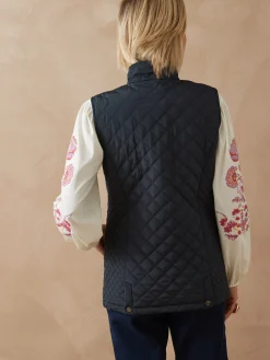 Parka déperlante matelassée sans manches