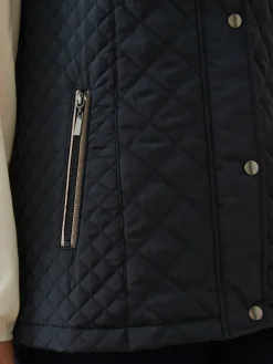 Parka déperlante matelassée sans manches