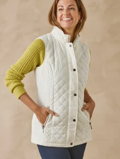 Parka déperlante matelassée sans manches