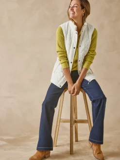 Parka déperlante matelassée sans manches