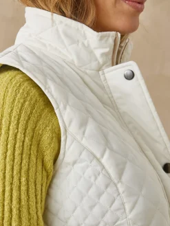 Parka déperlante matelassée sans manches