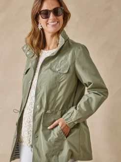 Parka légère déperlante à capuche