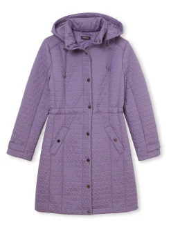 Parka longue matelassée déperlante