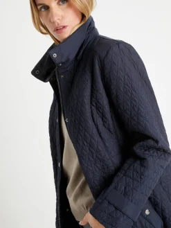 Parka longue matelassée déperlante