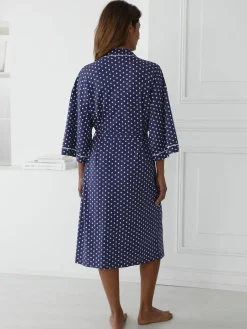 Peignoir kimono en maille