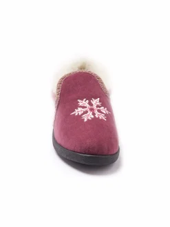 Poulaines fourrées laine majoritaire