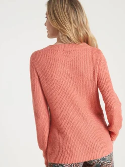 Pull torsadé forme loose