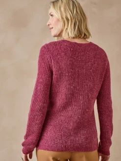 Pull avec laine et alpaga