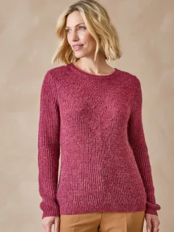 Pull avec laine et alpaga