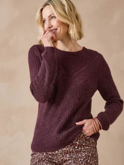 Pull avec laine et alpaga