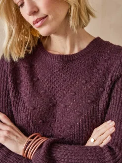 Pull avec laine et alpaga