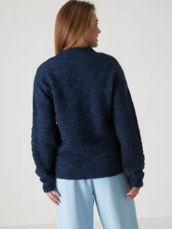 Pull avec laine et mohair