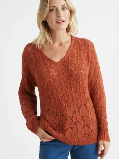 Pull avec mohair et laine