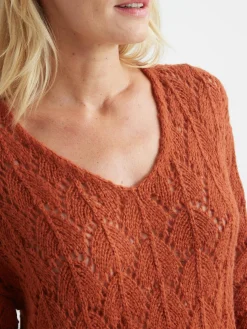 Pull avec mohair et laine
