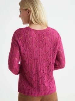 Pull avec mohair et laine