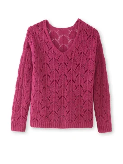 Pull avec mohair et laine