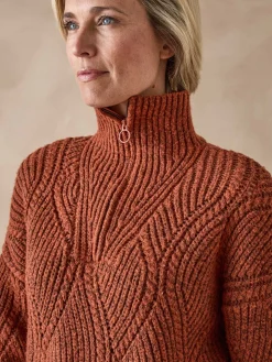 Pull camionneur zippé et bonnet