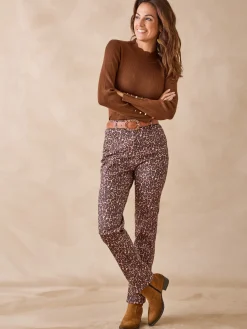 Pull col montant avec laine