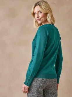 Pull col rond 50% laine mérinos