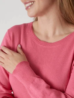 Pull col rond pure laine