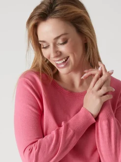 Pull col rond pure laine