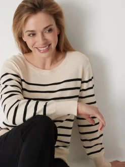 Pull col rond pure laine