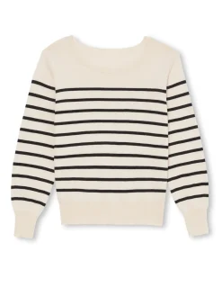 Pull col rond pure laine