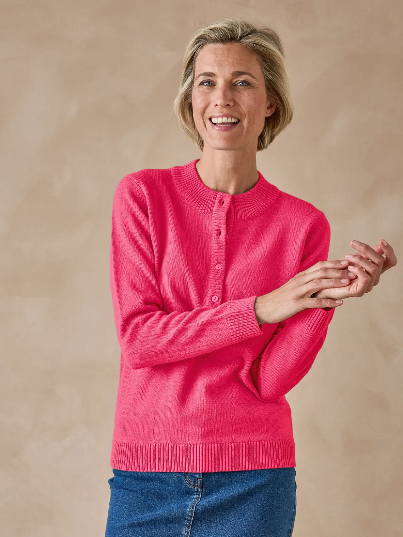 Pull encolure tunisienne