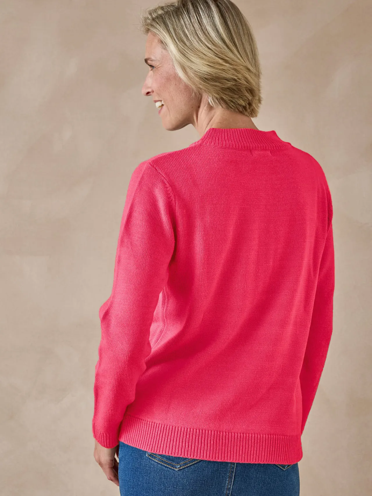 Pull encolure tunisienne