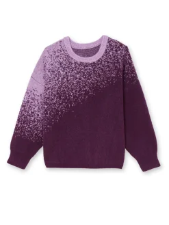 Pull jacquard intarsia