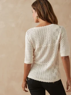 Pull manches au coude